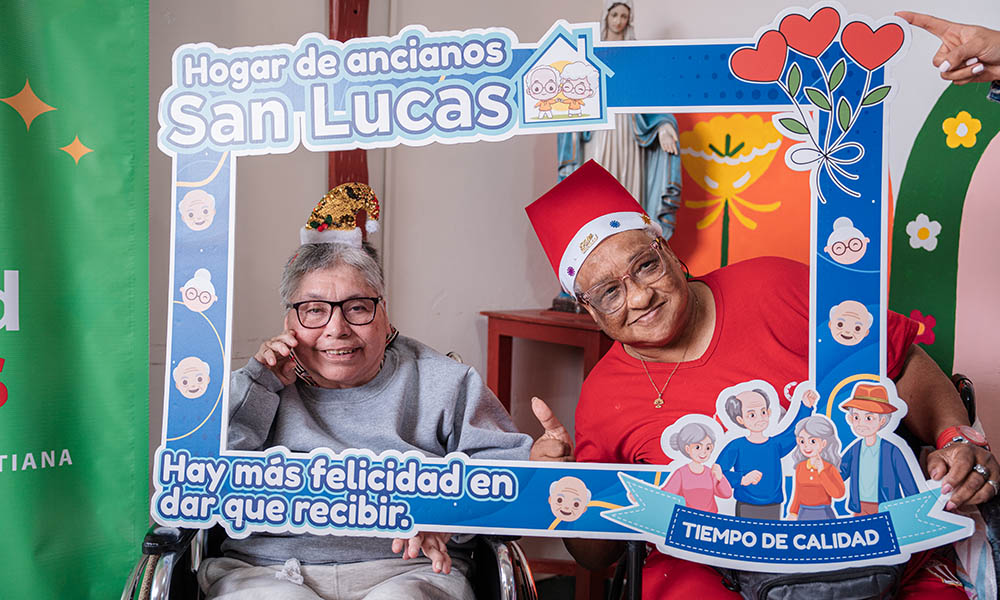 Elderly residents at Hogar San Lucas, Callao – Peru.